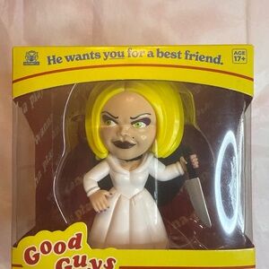 Bride of Chucky Figure - White and Yellow good guys vinyl figurine